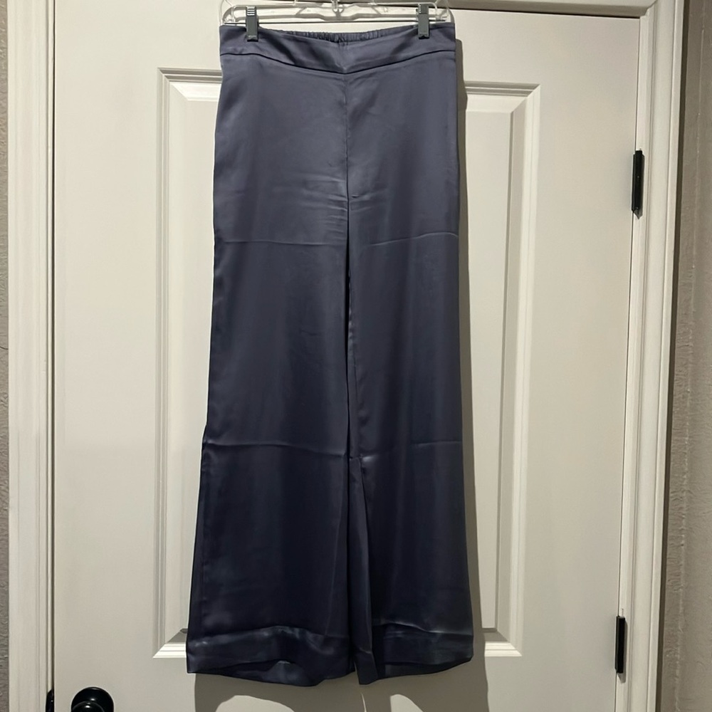 Chico’s Elegant Satin Wide-Leg Pants-Size 00 (2)